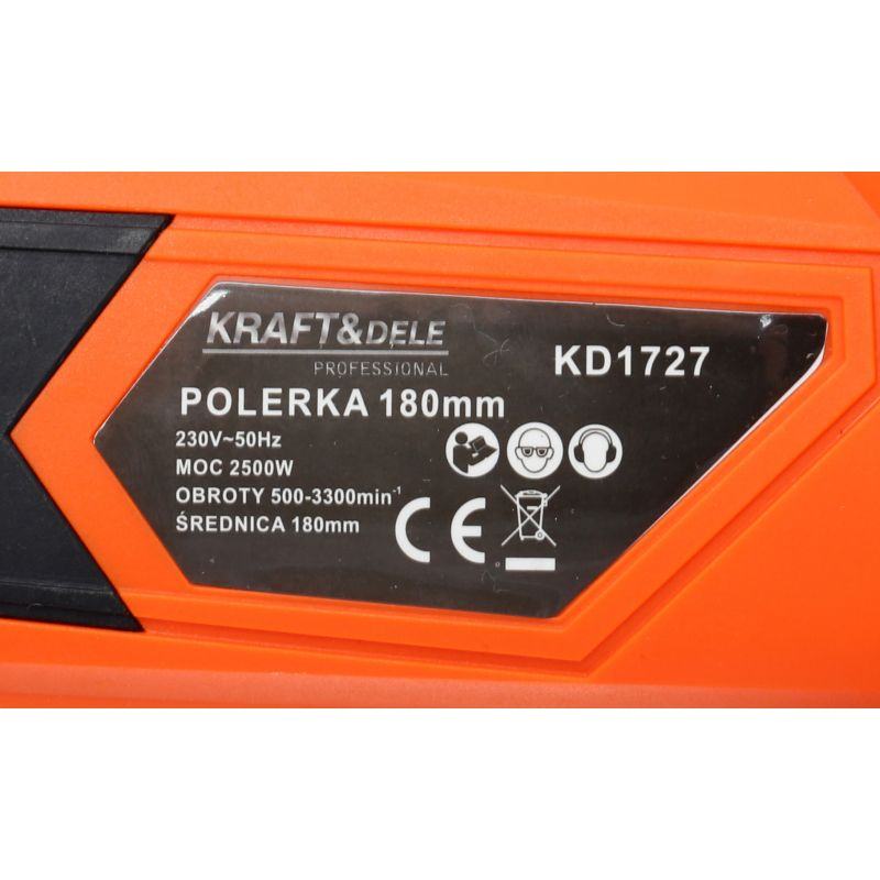 ELEKTRIČNA POLIRKA KRAFT&DELE 2500W S REGULACIJOM BRZINE