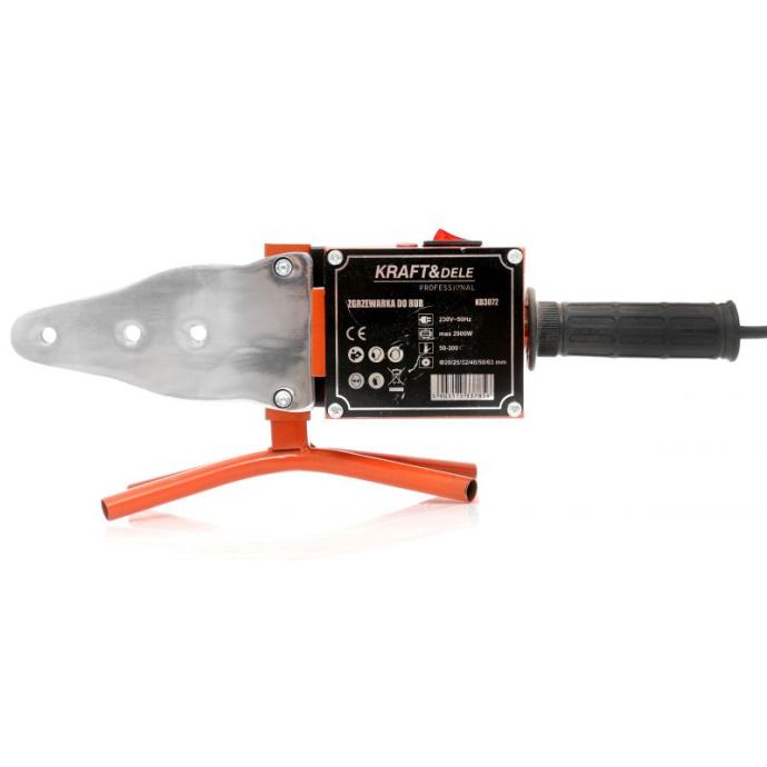 KRAFT&DELE Pegla za zavarivanje vodovodnih cijevi PPR - varilica 2900W - 4